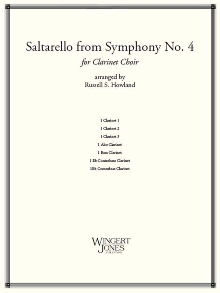 Saltarello from Symphony No.4